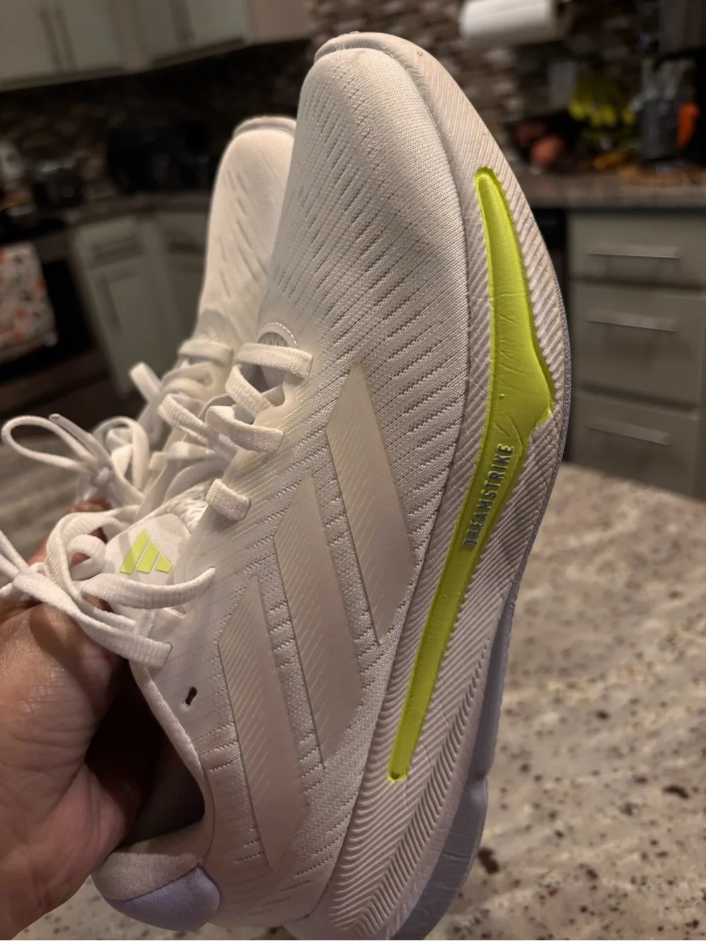Adidas White Sneakers Sz 7